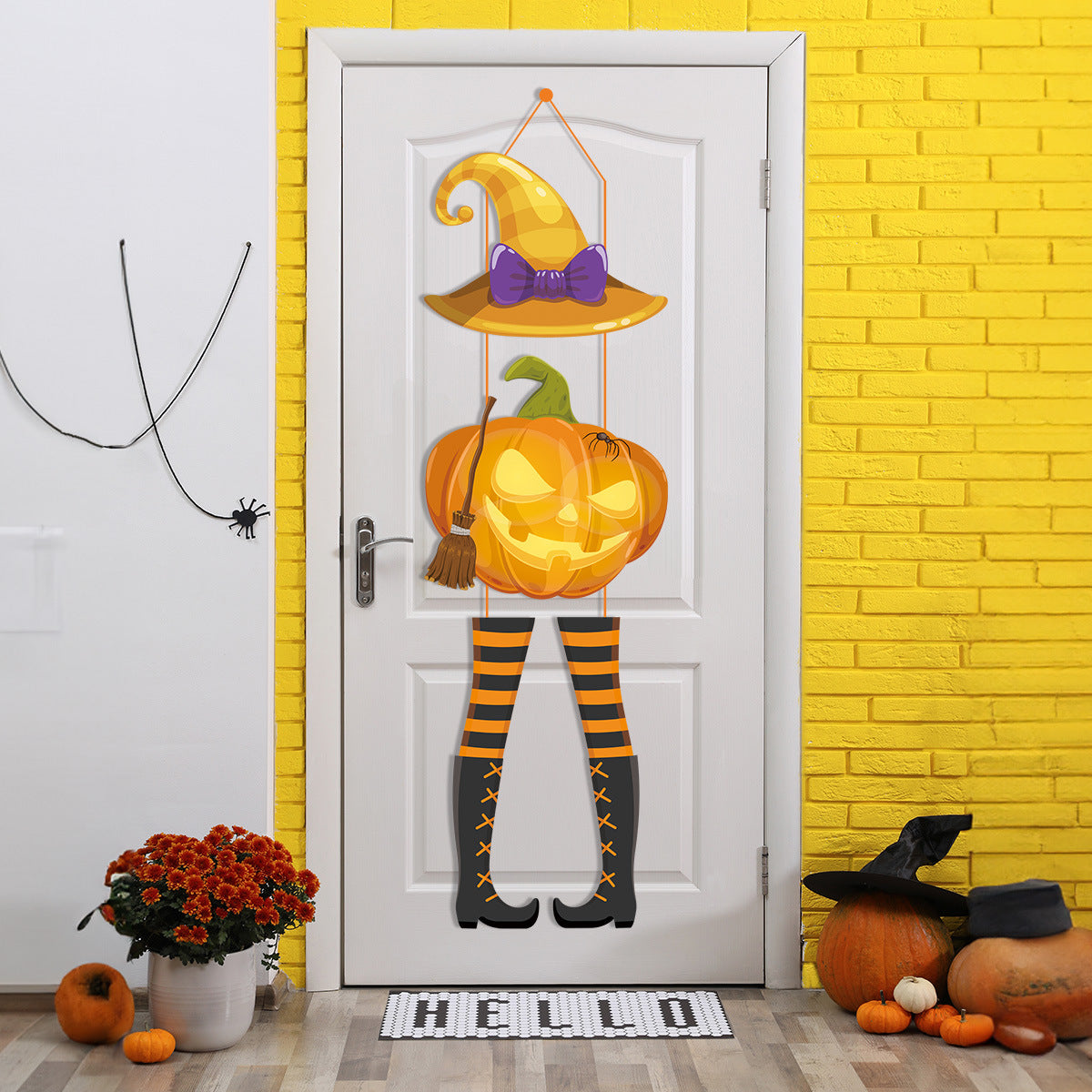 Wholesale New Halloween Party Pumpkin Magic Hat Halloween Scene Setup Items